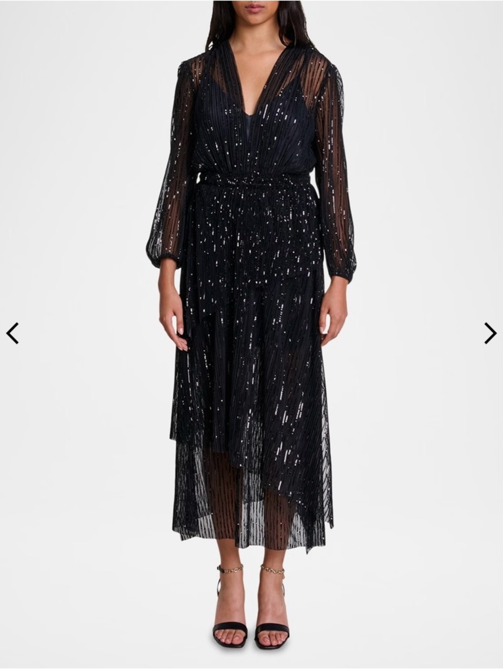 Maje Reota Sequined Dress